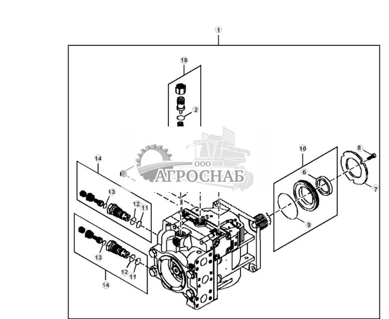 Компоненты гидростатического насоса, фитинги - ST810827 22.jpg